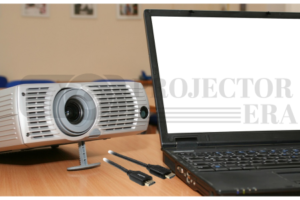 how to connect a laptop to a projector without vga or hdmi